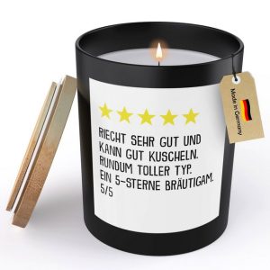 22Feels Duftkerze Deko Bräutigam Geschenk Hochzeit Groom To Be Hochzeitsgeschenk Männer