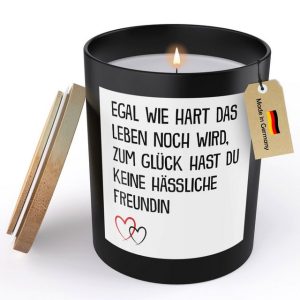 22Feels Duftkerze Deko Jahrestag Geschenk Freund Mann Valentinstag Bday Weihnachten
