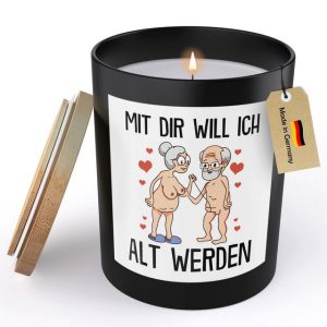 22Feels Duftkerze Deko Jahrestag Geschenk Paar Hochzeitstag Frauen Freundin Valentinstag