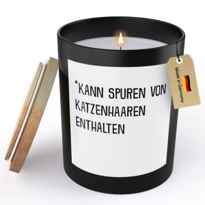 22Feels Duftkerze Deko Katzen Lustig Katzenmama Geschenk Cat Moms Spruch Frauen