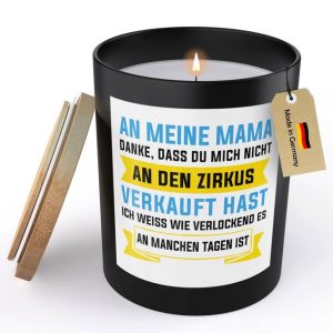22Feels Duftkerze Deko Mama Geschenk Mutter Muttertag Geburtstag Weihnachten Frauen