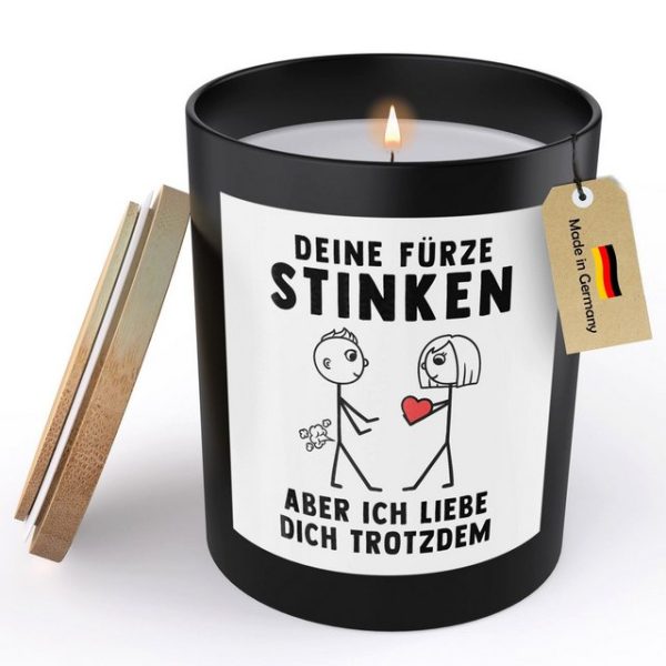 22Feels Duftkerze Deko Mann Geschenk Jahrestag Valentinstag Geburtstag Hochzeitstag Paar