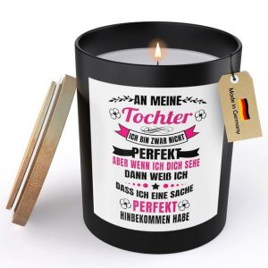 22Feels Duftkerze Deko Tochter Geschenk 18 Geburtstag Weihnachten Abitur Matura Mädchen