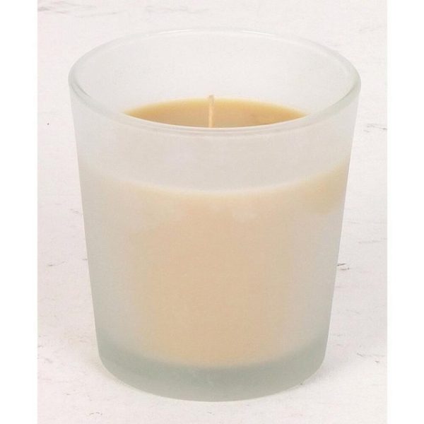 BURI Tafelkerze Airwick Duftkerze Vanilla & Brown Sugar Raumduft Innen Dekoration Glas