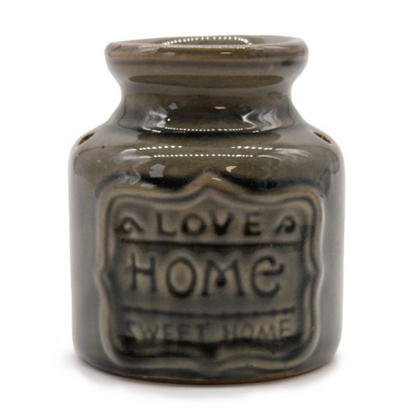 Bali-Homedecor Duftlampe Große Raumduftlampe - Blauer Stein - Love Home Sweet Home