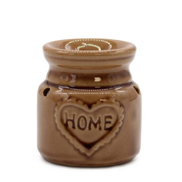 Bali-Homedecor Duftlampe Kleine Raumduftlampe Grau - Home