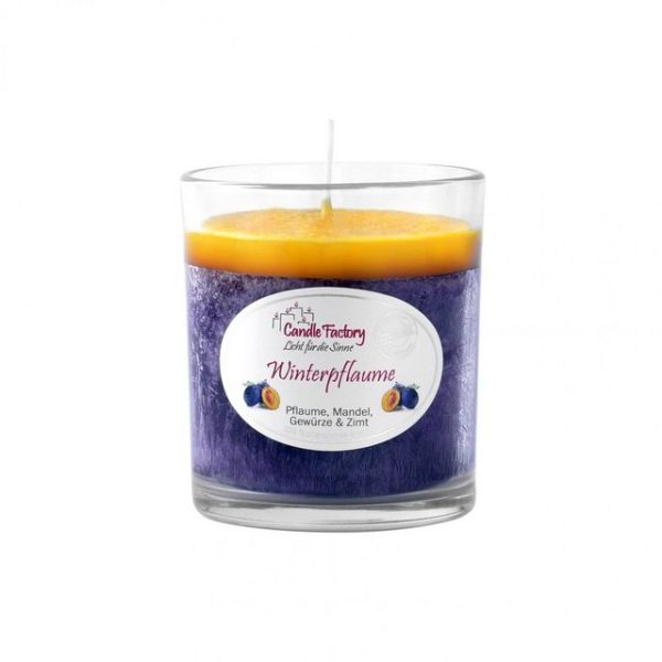 Candle Factory Duftkerze Candle Factory Party Light Kerze Winterpflaume Raumduft Duftkerze