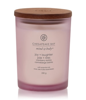Chesapeake Bay Candle Mind & Body Joy & Laughter - Cranberry Dahlia Duftkerze
