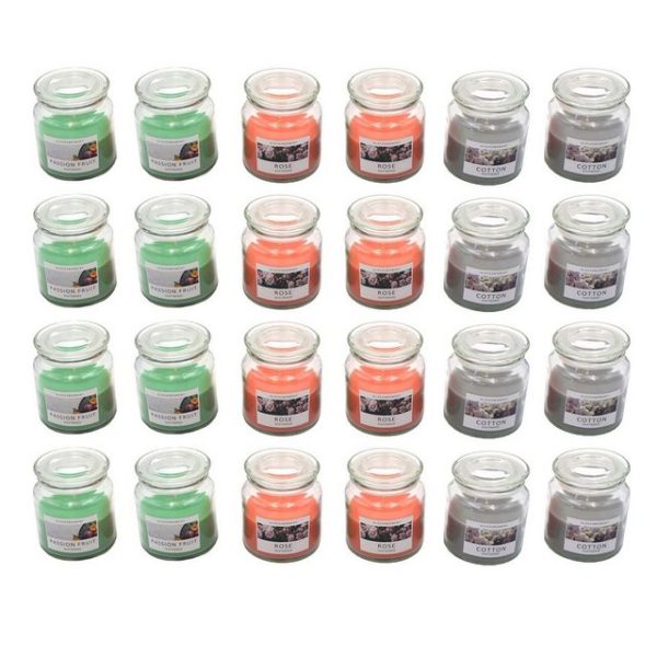 HAC24 Duftkerze Aromakerze Raumduft Duft Kerze (24-tlg)