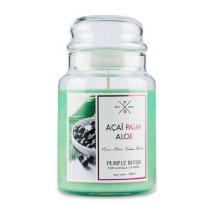Purple River Duftkerze Acai Palm Aloe - 623g (1-tlg)