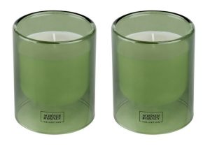 SCHÖNER WOHNEN-Kollektion Duftkerze »Basil L« (2-tlg)