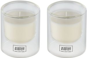 SCHÖNER WOHNEN-Kollektion Duftkerze »Lemongrass S« (2-tlg)