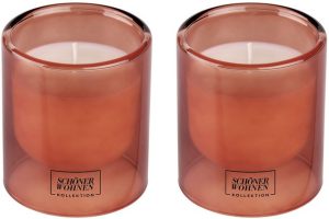 SCHÖNER WOHNEN-Kollektion Duftkerze »Sandalwood S« (2-tlg)