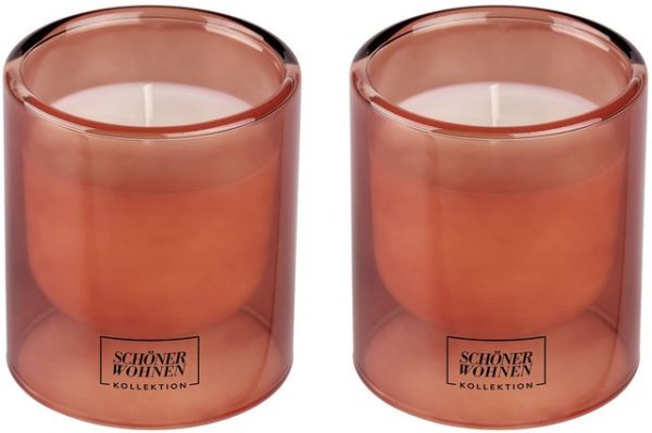 SCHÖNER WOHNEN-Kollektion Duftkerze »Sandalwood S« (2-tlg)