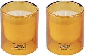 SCHÖNER WOHNEN-Kollektion Duftkerze »Vanilla S« (2-tlg)