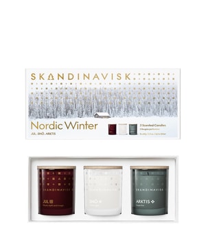 SKANDINAVISK Nordic Winter Seasonal Giftset Kerzenset