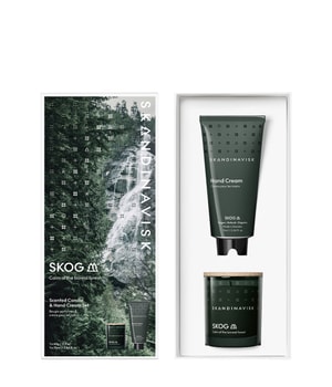 SKANDINAVISK SKOG Scented Candle & Hand Cream Set Kerzenset