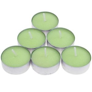 Viana Duftkerze Apfel Duftkerzen Teelichter Raumduft Set 18 Stk