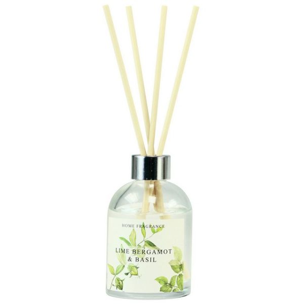 Viana Duftkerze Duftstäbchen Raumduft Limette Bergamotte Basilikum 100ml Set