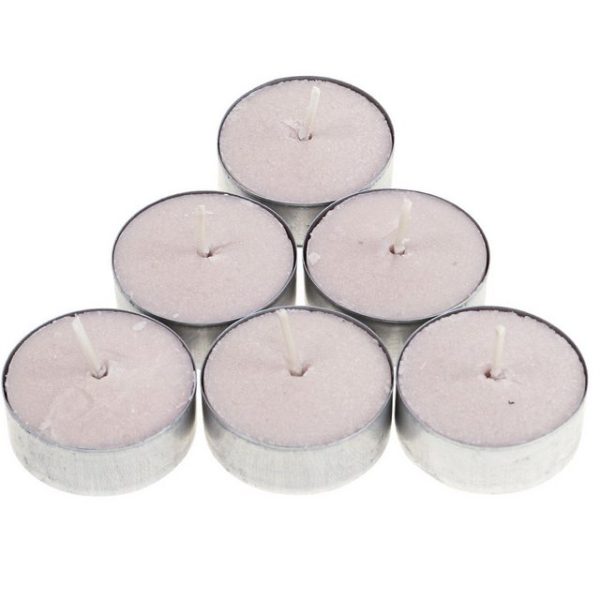 Viana Duftkerze Freesien Duft-Teelichter 18er Set Raumdeko Kerzen Rosa 3