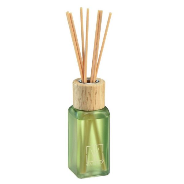 Viana Duftkerze Raumduft Diffuser Glas Camila Secret Garden Sommer 100ml Bergamont