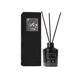 YRIIOMO Räuchersäule Eleganter Raumduft mit natürlichen Rattanstäbchen – 100 ml Diffuser