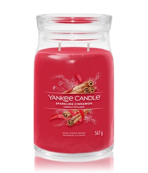 Yankee Candle Sparkling Cinnamon Signature Jar Duftkerze