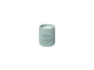 blomus Duftkerze FRAGA Duftkerze Pine Gray Basil & Bergamot 9 cm