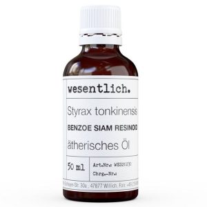 wesentlich. Duftlampe Benzoe Siam Resinoid 50ml - ätherisches Öl