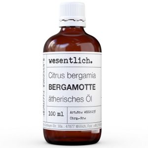 wesentlich. Duftlampe Bergamotte 100ml - ätherisches Öl