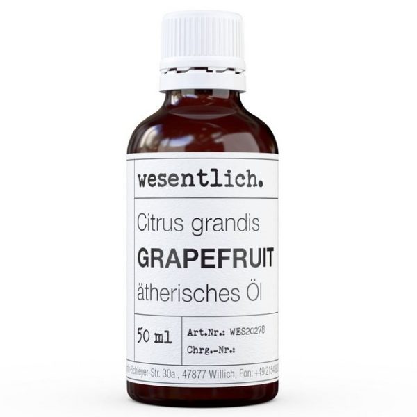 wesentlich. Duftlampe Grapefruit 50ml - ätherisches Öl