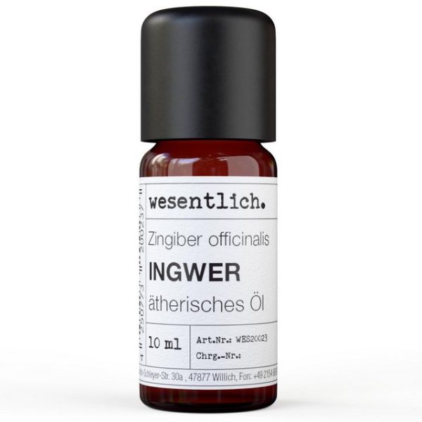 wesentlich. Duftlampe Ingwer 10ml - ätherisches Öl