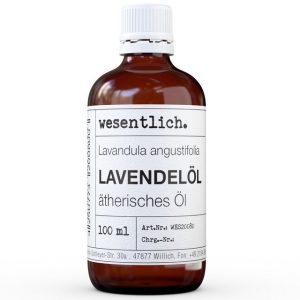 wesentlich. Duftlampe Lavendelöl 100ml - ätherisches Öl