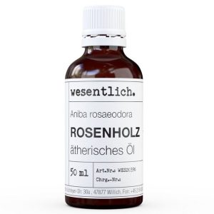wesentlich. Duftlampe Rosenholz 50ml - ätherisches Öl