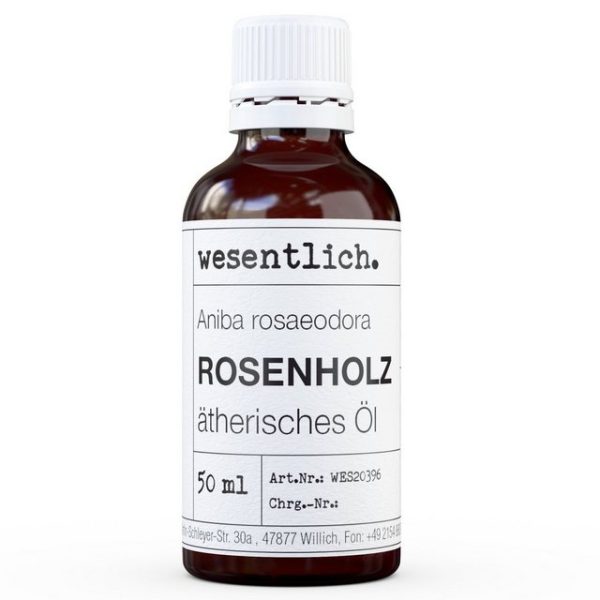 wesentlich. Duftlampe Rosenholz 50ml - ätherisches Öl