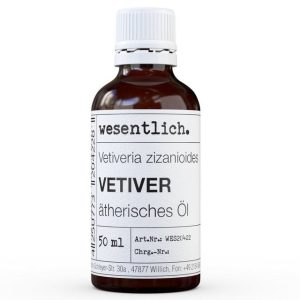 wesentlich. Duftlampe Vetiver 50ml - ätherisches Öl
