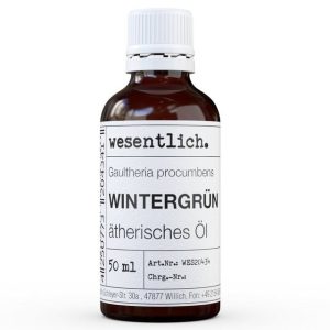 wesentlich. Duftlampe Wintergrün 50ml - ätherisches Öl